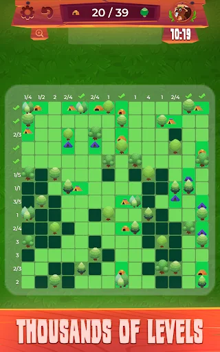 I-download ang Real Tents & Trees – Logic Puzzle Game Para sa Android - Screenshot 12