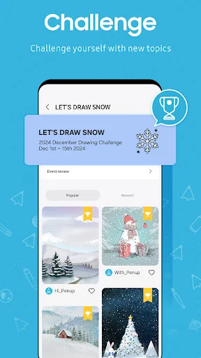 I-download ang PENUP Pinakabagong Bersyon – Drawing App Libre - Screenshot 6