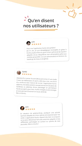 I-download ang Kunto: Nutrition Sport Adapté – Workout at Diet Plan - Screenshot 7