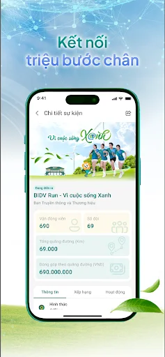 I-download ang BIDV Run Plus – Subaybayan ang Iyong Takbo nang Libre - Screenshot 5