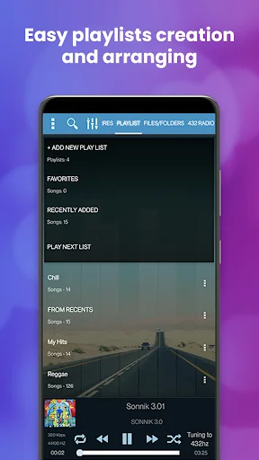 I-download ang 432 Player APK: Patugtugin ang Musika sa 432Hz/528Hz - Screenshot 14