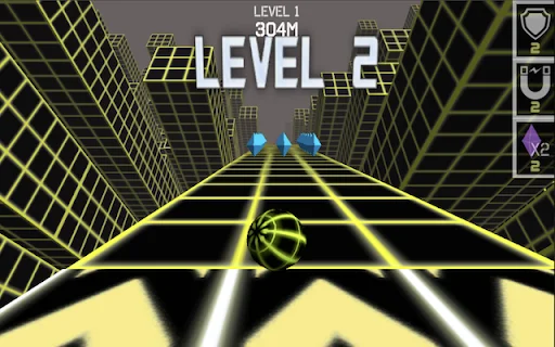 I-download ang Slope 2 Unblocked – Mabilis na 3D Ball Game - Screenshot 3
