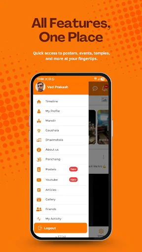 I-download ang Vishva Sanatan App – Gabay sa Hindu Bhakti at Kultura - Screenshot 4