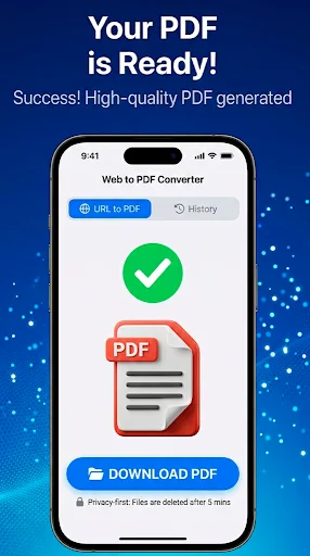 I-download ang HTML to PDF Converter – Mabilis na Web to PDF - Screenshot 4