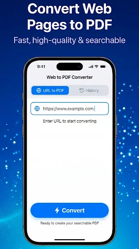 I-download ang HTML to PDF Converter – Mabilis na Web to PDF - Screenshot 1
