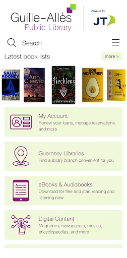 I-download ang Guernsey Library App – Pinakamahusay na Digital Reading - Screenshot 1