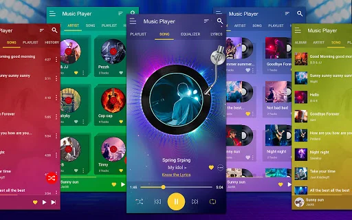 Music Player – MP3 Player: Pinakamahusay na Music App para sa Android - Screenshot 7