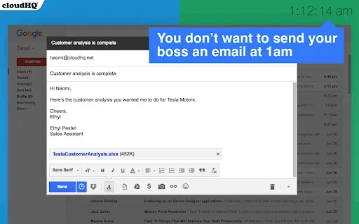 I-schedule ang Email sa Gmail – I-download ang Schedule Email - Screenshot 2