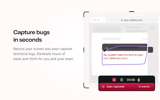 I-download ang Jam: Mabilis na Bug Reporting para sa Developers - Screenshot 1