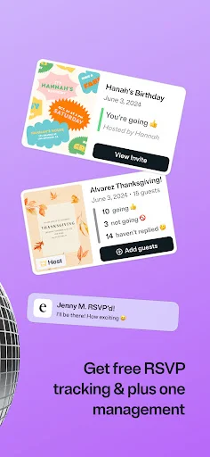 I-download ang Evite: Libreng Digital Invitations para sa Iyong Party - Screenshot 6