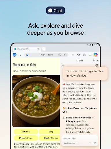 Download Microsoft Edge: AI Browser – Pinakamabilis na AI Search - Screenshot 11