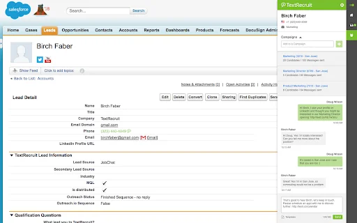 TextRecruit Extension – I-download ang Pinakabagong Bersyon Libre - Screenshot 2