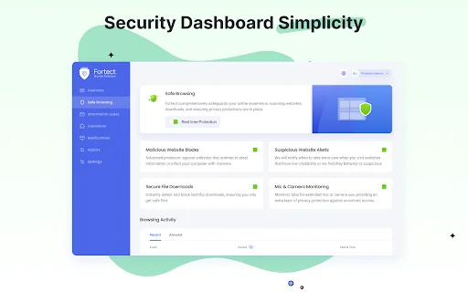 I-download ang Fortect Browsing Protection – Pinakamahusay na Online Security - Screenshot 5