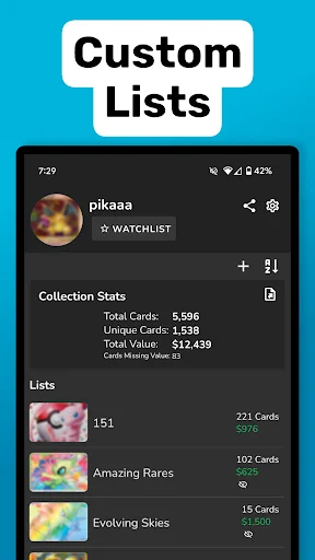 DittoDex: Pinakamahusay na Pokémon TCG Tracker at Scanner App - Screenshot 18