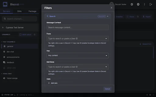 I-download ang Discrub para sa Discord – Pamahalaan ang Mensahe - Screenshot 3