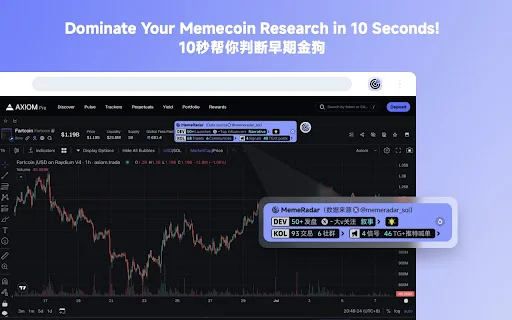 I-download ang MemeRadar – Pinakamabilis na Memecoin Research Tool - Screenshot 5