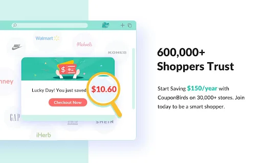 CouponBirds: Awtomatikong Discount at Coupons – I-download Ngayon - Screenshot 2