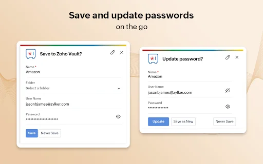 I-download ang Zoho Vault: Secure na Password Manager para sa Iyo - Screenshot 5
