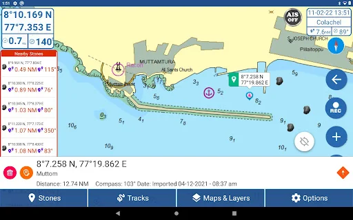 I-download ang Kadal Map: Marine Navigation App para sa Mangingisda - Screenshot 16