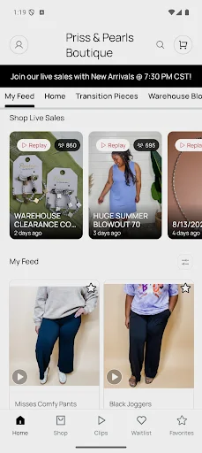 I-download ang Priss & Pearls Boutique – Fashion Shopping App - Screenshot 2