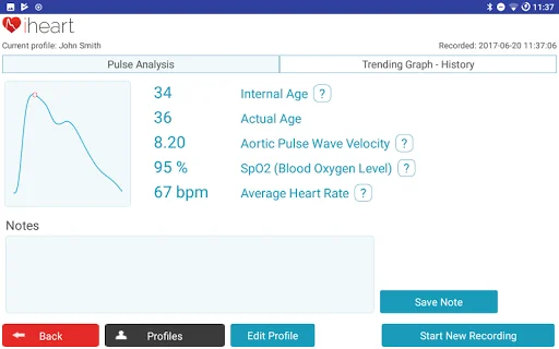 I-download ang iHeart Internal Age APK – Sukatin ang Iyong Kalusugan - Screenshot 9