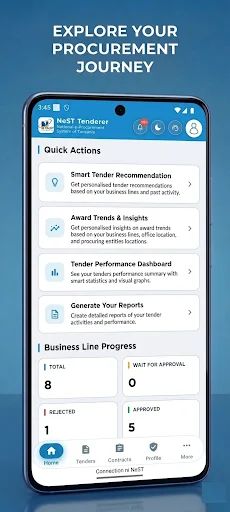 I-download ang NeST Tenderer App – Mabilis na Procurement Tools - Screenshot 3