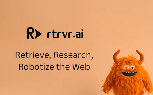 Retriever AI: I-automate ang Iyong Browser sa Pinakamabilis na Paraan - Screenshot 1