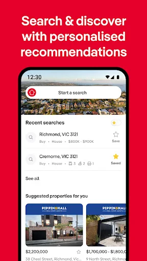 I-download ang realestate.com.au – Hanapin ang Iyong Dream House - Screenshot 1
