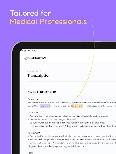 I-download ang Assistant Dr. – AI Medical Scribe para sa EHR - Screenshot 12