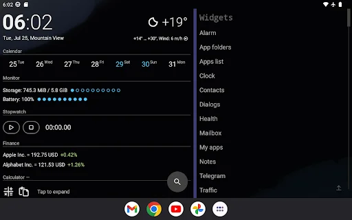 I-download ang AIO Launcher – Pinakamahusay na Home Screen App - Screenshot 12