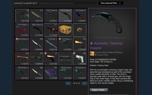 CSFloat Market Checker: Suriin ang Float ng CS2 Skins nang Libre - Screenshot 3