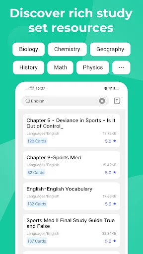 I-download ang Knowlet: Pinakamahusay na Flashcard App para sa Pag-aaral - Screenshot 6