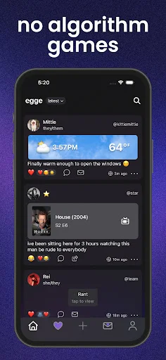 I-download ang egge – Ibahagi ang Totoong Buhay Nang Walang Pressure - Screenshot 3