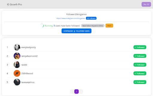 IG Auto Follower – Palakasin ang Iyong Instagram Followers - Screenshot 3