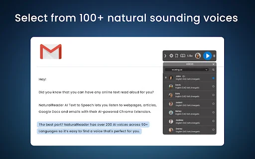 NaturalReader: AI Text to Speech – Makinig sa Text at PDF - Screenshot 2