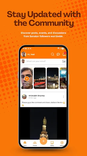 I-download ang Vishva Sanatan App – Gabay sa Hindu Bhakti at Kultura - Screenshot 2