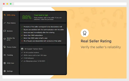 AliHelper: Pinakamahusay na Shopping Assistant para sa AliExpress - Screenshot 6