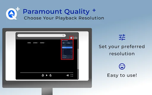 I-download ang Paramount Quality+ – Kontrolin ang Video Resolution - Screenshot 1
