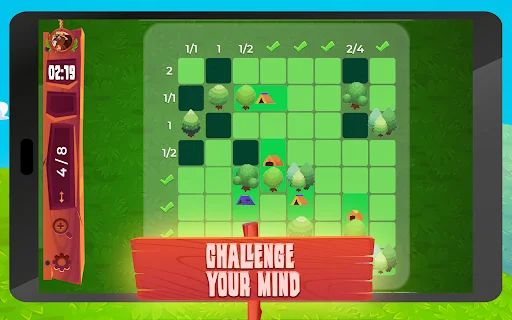I-download ang Real Tents & Trees – Logic Puzzle Game Para sa Android - Screenshot 9
