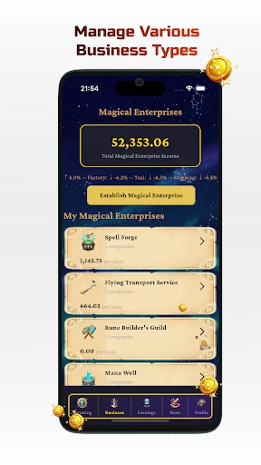 Magical Tycoon: Economy Idle – I-download ang Pinakabagong Laro - Screenshot 2