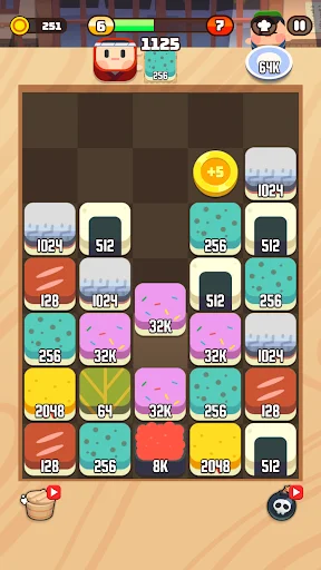 I-download ang Sushi Drop: 2048 Merge Puzzle – Libreng Laro - Screenshot 1
