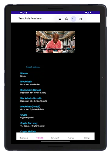 I-download ang TrustPoly – Matuto, Mag-earn at Lumago sa DeFi at AI - Screenshot 10