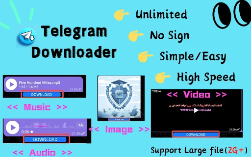 Telegram Video Downloader – I-download ang TG Media nang Mabilis - Screenshot 2