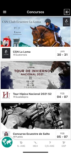 I-download ang Equestrian Digital – Live na Resulta ng Show Jumping - Screenshot 1
