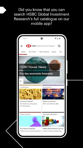 I-download ang HSBC Research App – Mga Insight sa Investment - Screenshot 1