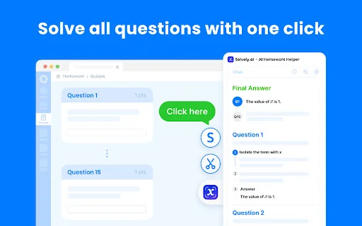SolvelyAI – Pinakamahusay na AI Homework Helper at Study Tool - Screenshot 1