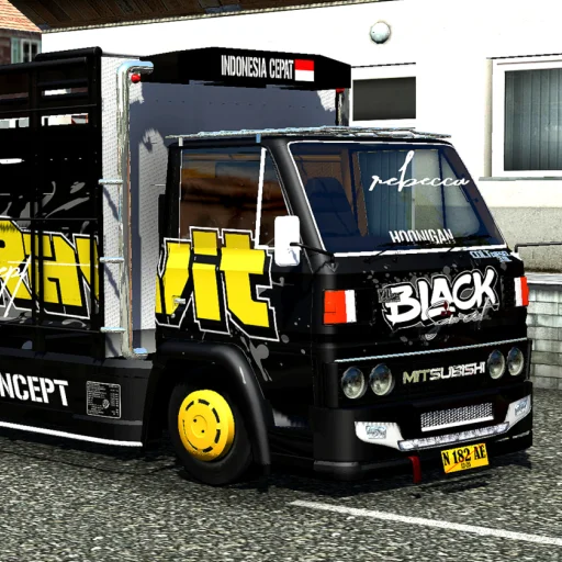 I-download ang Mod and Livery Truck Rebecca para sa BUSSID v3.7