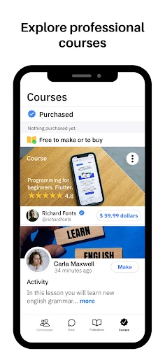 I-download ang Edhomy Platform – Matuto ng Wika Kasama ang mga Eksperto - Screenshot 4