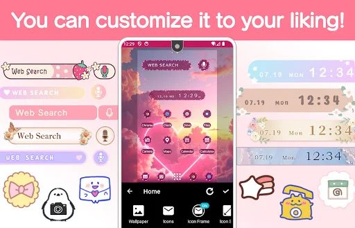 I-download ang Wallpaper Theme +HOME Launcher – Baguhin ang Iyong Phone - Screenshot 5