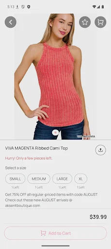 I-download ang Aksent Boutique App – Pinakamahusay na Online Shopping - Screenshot 3
